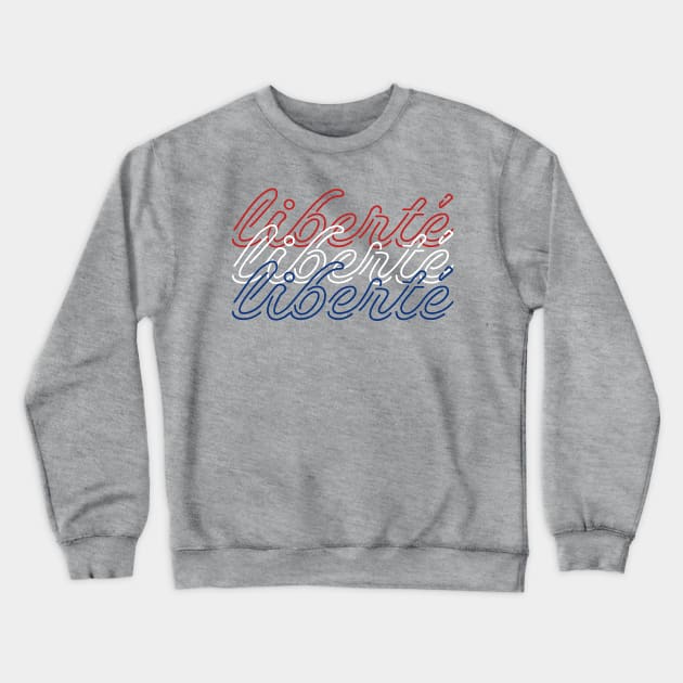 Liberte Crewneck Sweatshirt by little osaka shop